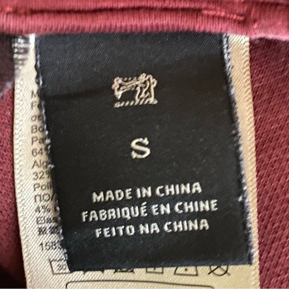 Scotch and Soda 22 Tapered Zip Pocket Sweatpants Athleisure Drawstring Small S - Picture 4 of 7